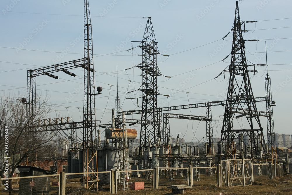 Energy infrastructure, substations and power lines Energy infrastructure, substations and power lines