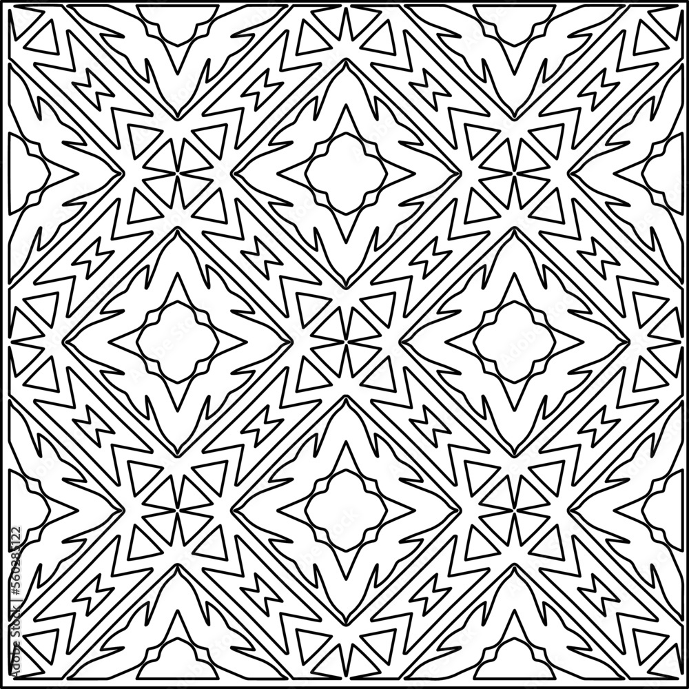 Stylish texture with figures from lines.
Abstract geometric black and white pattern for web page, textures, card, poster, fabric, textile. Monochrome graphic repeating design. Stylish texture with figures from lines.
Abstract geometric black and white pattern for web page, textures, card, poster, fabric, textile. Monochrome graphic repeating design.