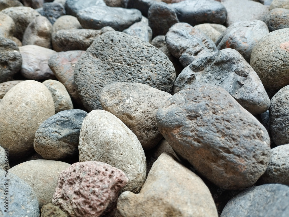 pebbles on the beach