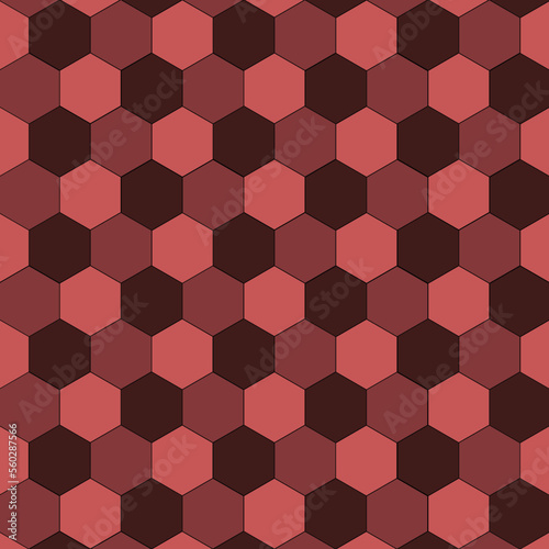 seamless hexagon pattern background