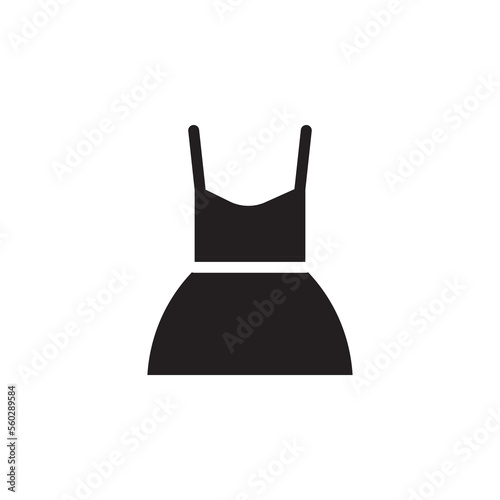 dress woman vector for website symbol icon presentation