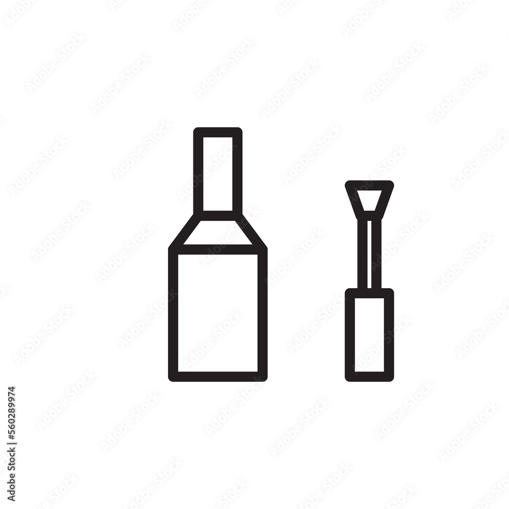 nail paint vector for website symbol icon presentation nail paint vector for website symbol icon presentation