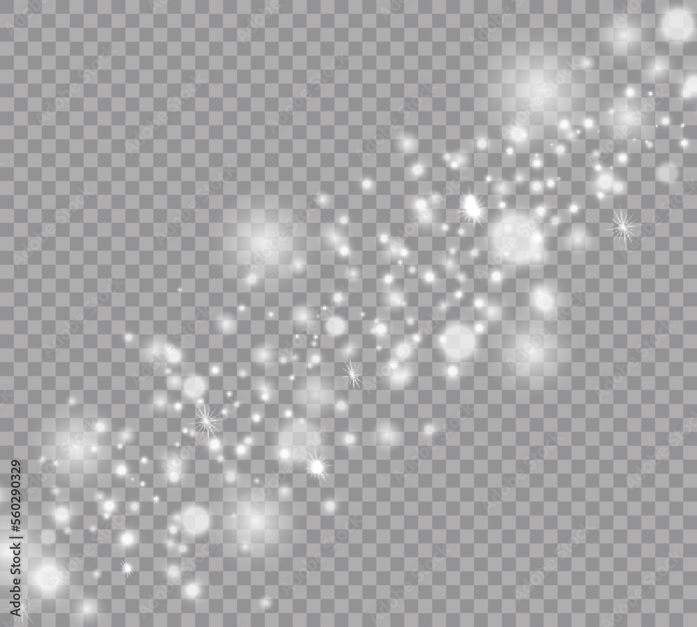 White sparks and stars glitter special light effect. Christmas abstract pattern. Sparkling magic dust particles. White sparks and stars glitter special light effect. Christmas abstract pattern. Sparkling magic dust particles.