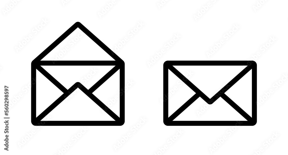 Mail icon set Mail icon set