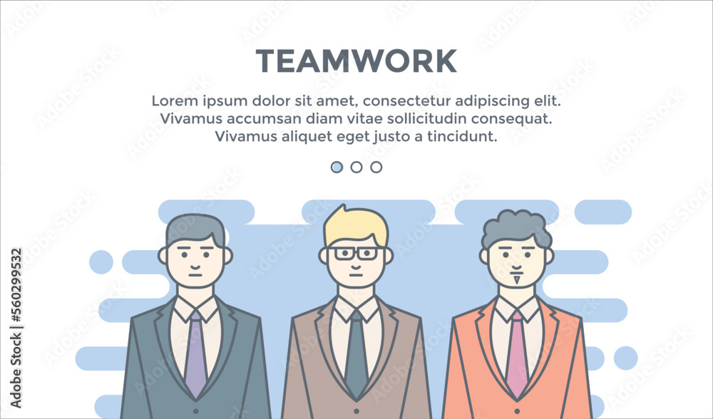 Web page design template of company profile, teamwork, corporate business workflow, career opportunities, team skills, management. Flat layout style, business concept web vector illustration. Web page design template of company profile, teamwork, corporate business workflow, career opportunities, team skills, management. Flat layout style, business concept web vector illustration.