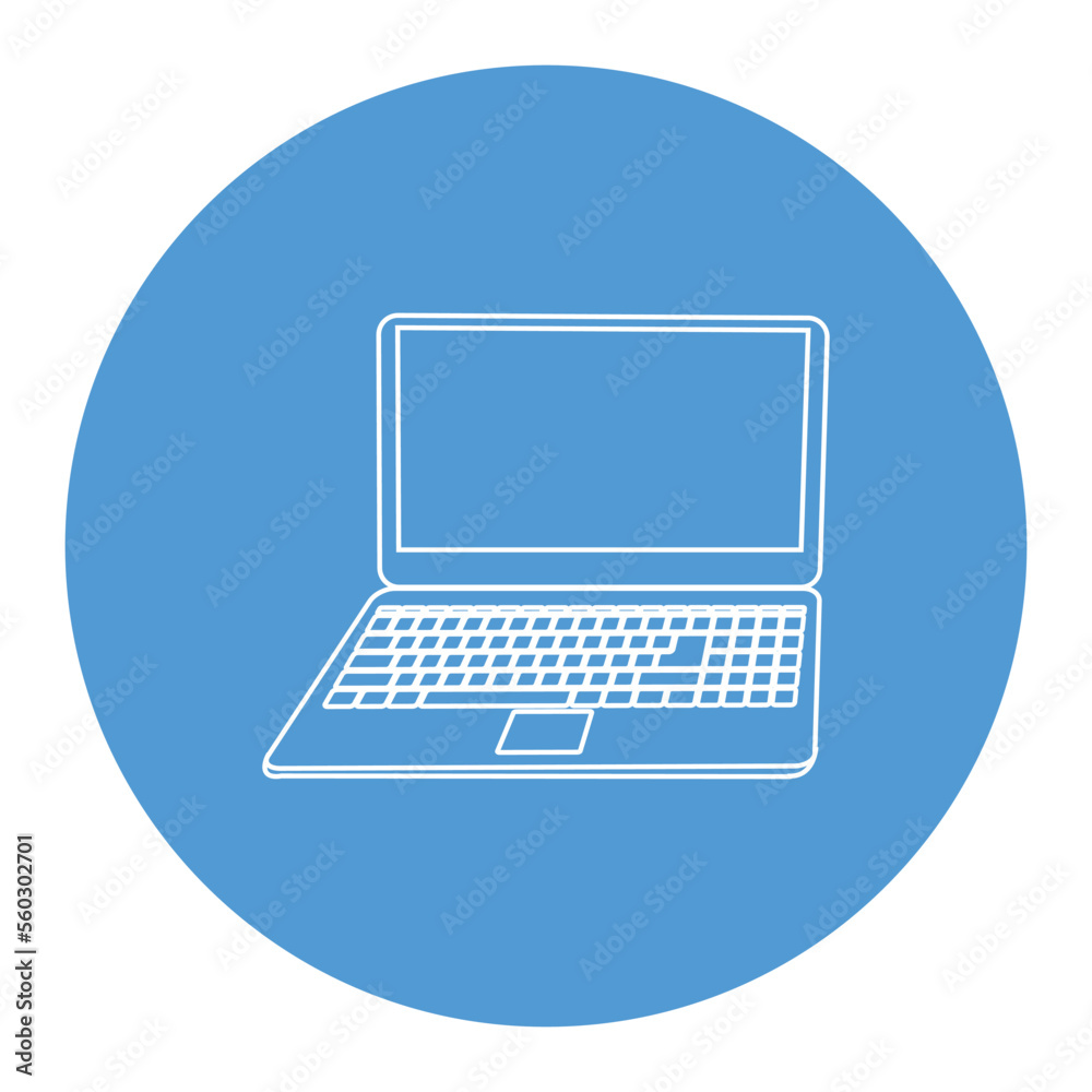 laptop icon vector laptop icon vector