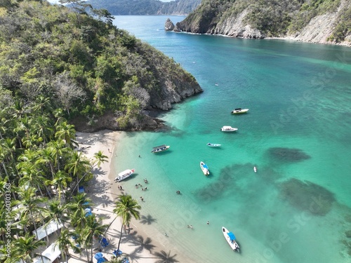 Fototapeta Naklejka Na Ścianę i Meble -  Tortuga Island (Isla Tortuga), Pacific Coast, Costa Rica
