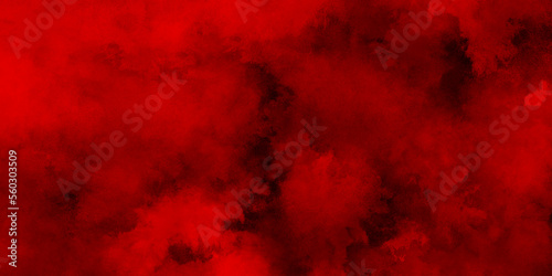 Abstract grainy red grunge texture with blood red smoke, red paper texture with distressed vintage grunge for any design and design-related works.
