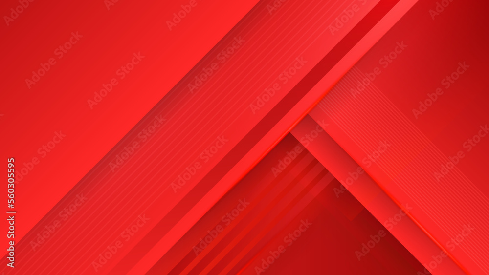 elegant red background with overlap layer