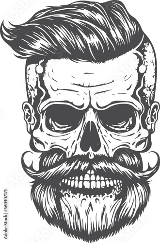 skull hipster