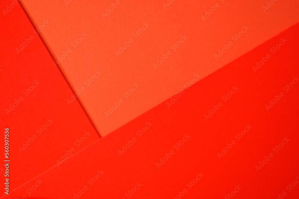 Obraz premium red envelope on red background for design