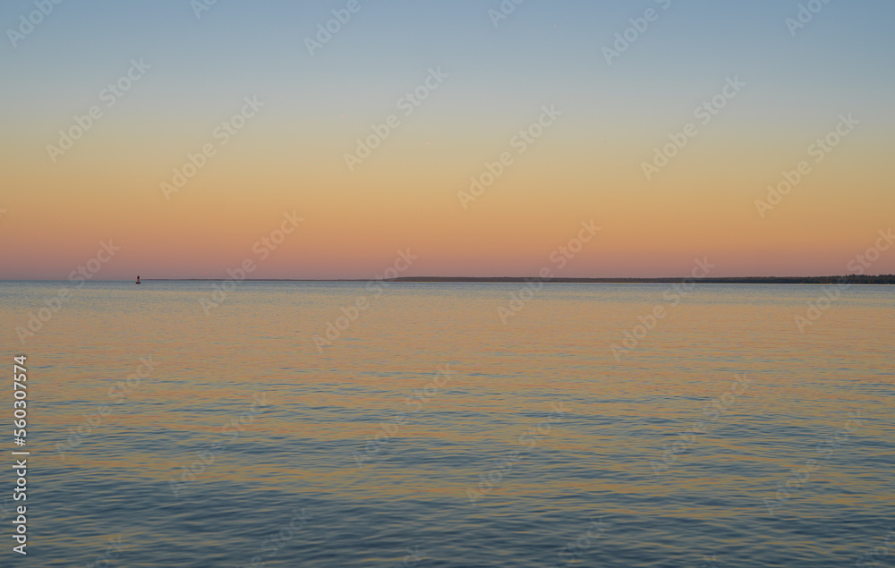 Obraz premium sunset over the sea