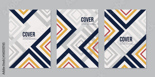 Abstract vector covers design template. white background geometric pattern triangle shape. cover template for annual report, magazine, booklet, proposal, portofolio, brochure, poster.