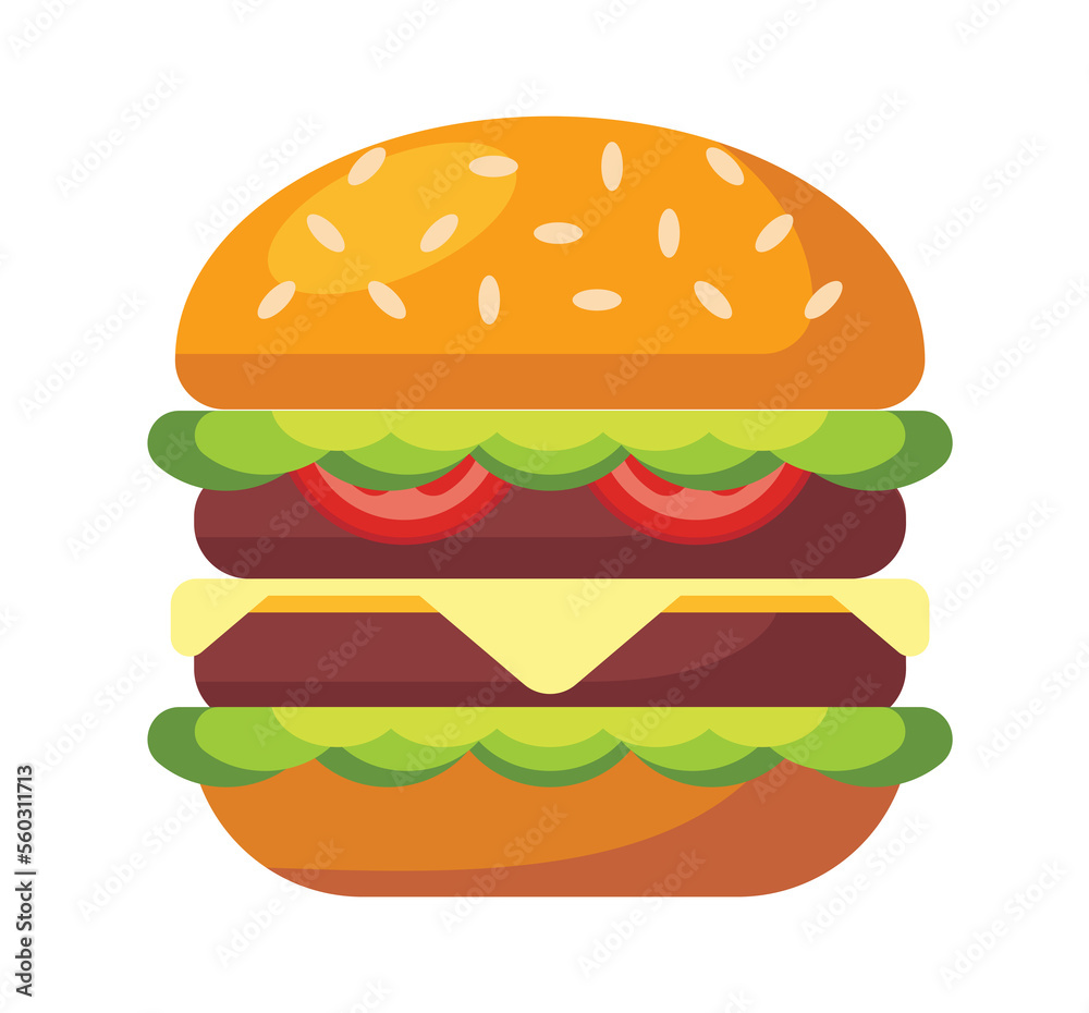 hamburger cartoon isolate hamburger cartoon isolate