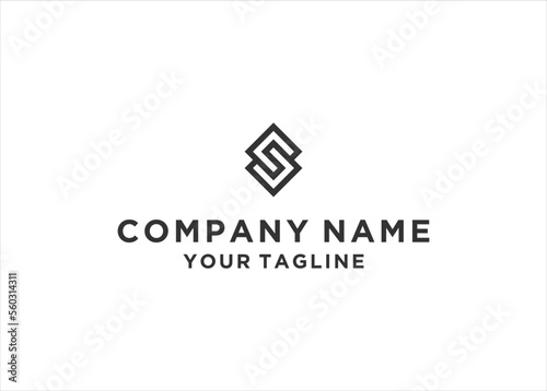 initial Letter SC Monogram Logo Design Vector