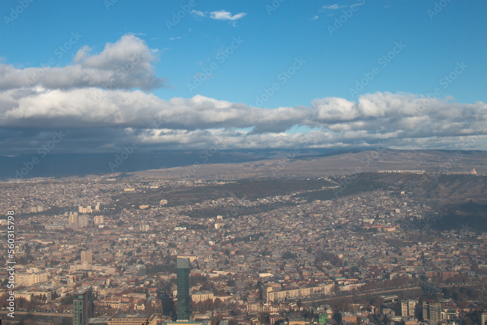 Panorama view of the city