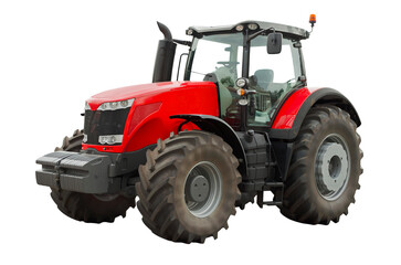 Acrylglasbilder Traktor Landwirtschaftlicher Traktor auf dem Acker  © stefan1179