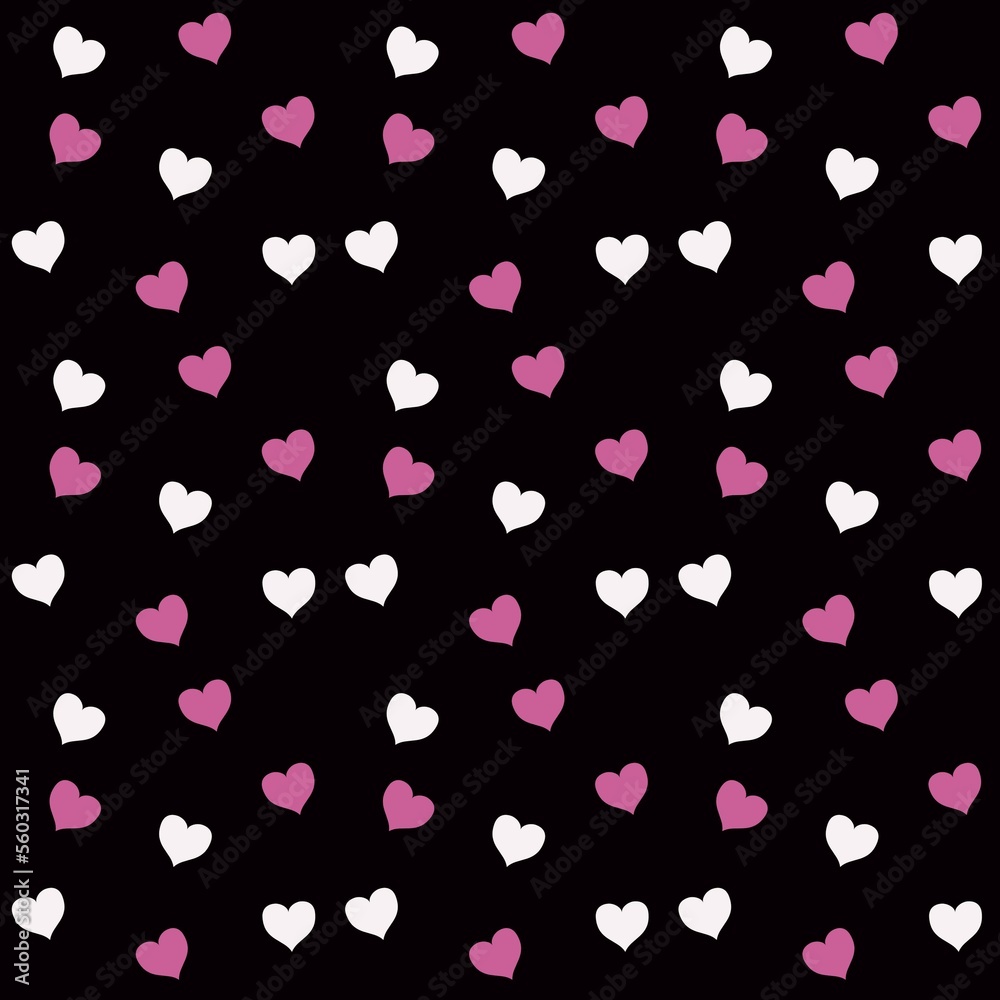 seamless background with hearts seamless background with hearts