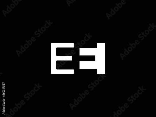 Creative Minimalist Letter EC Logo Design , Minimal CE Monogram
