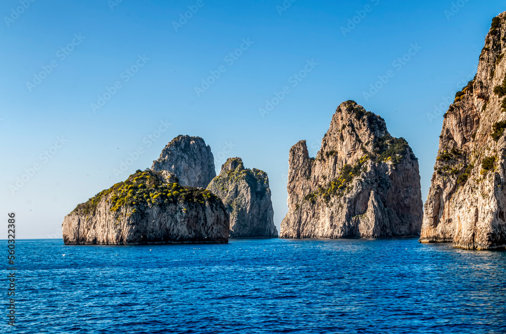 rocks in the sea