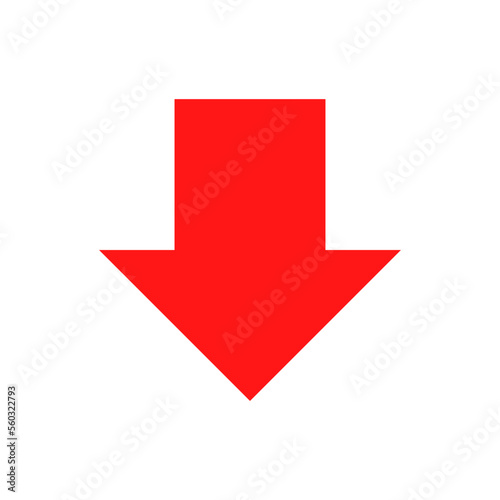 red and yellow arrows