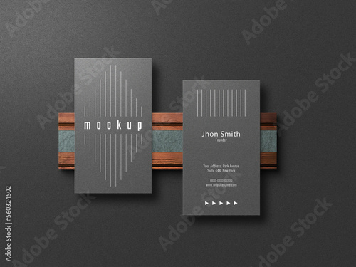 Wallpaper Mural elegant and modern business card mockup	 Torontodigital.ca
