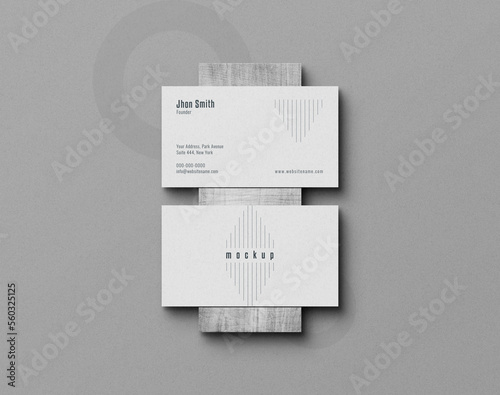 Wallpaper Mural elegant and luxury business card mockup	 Torontodigital.ca