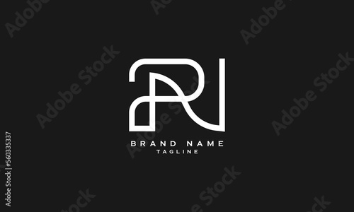 PAN, PNV, PON, POV, PN, NP, Abstract initial monogram letter alphabet logo design photo