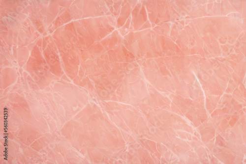A rendered marble texture. Compact warm irregular lines, pink with white veins. Elegant backdrop. 