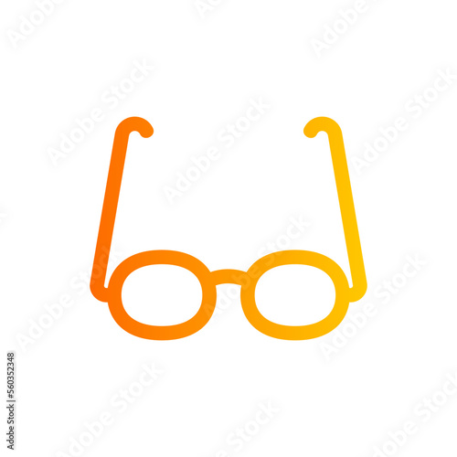 glasses gradient icon