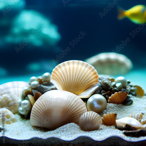 sea shells and pearls © Doruktan