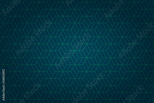 Wallpaper Mural pattern with geometric elements in blue tones, abstract background, vector pattern for design illustration Torontodigital.ca