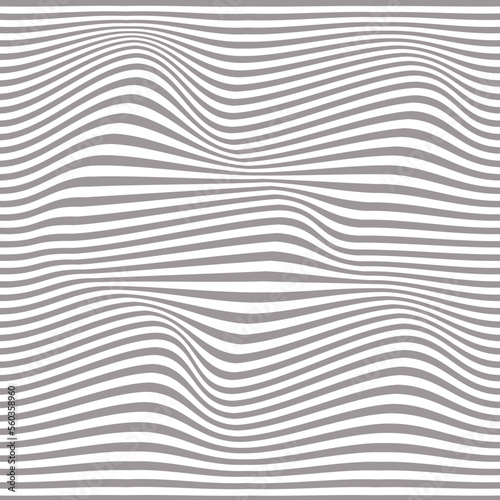 abstract wavy lines vector background