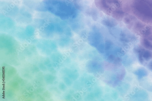 Abstract colorful soft watercolor texture background