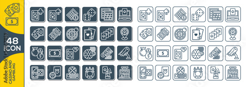 CASINO ICON SET DESIGN