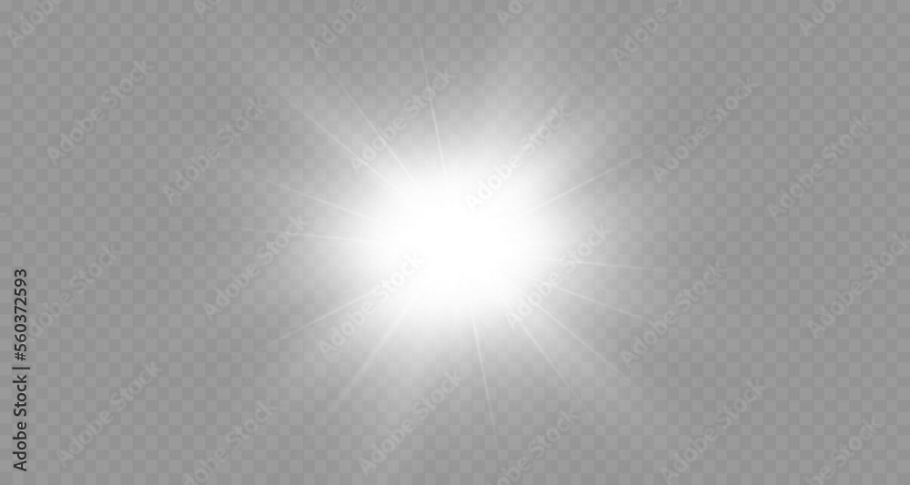 Dazzling flash. Bright Star. Magic dust. Brilliant vector. Bright sun. Glare. shining beam. Rash. Dazzling flash. Bright Star. Magic dust. Brilliant vector. Bright sun. Glare. shining beam. Rash.