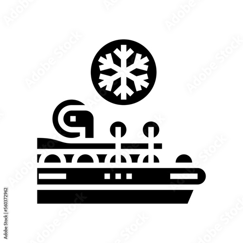 cold rolling steel production glyph icon vector. cold rolling steel production sign. isolated symbol illustration