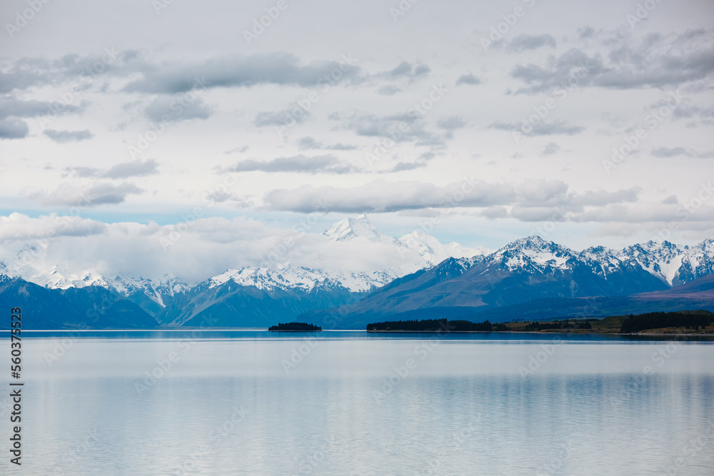 amazing landscapes viewed of Tekapo lake, New Zealand amazing landscapes viewed of Tekapo lake, New Zealand