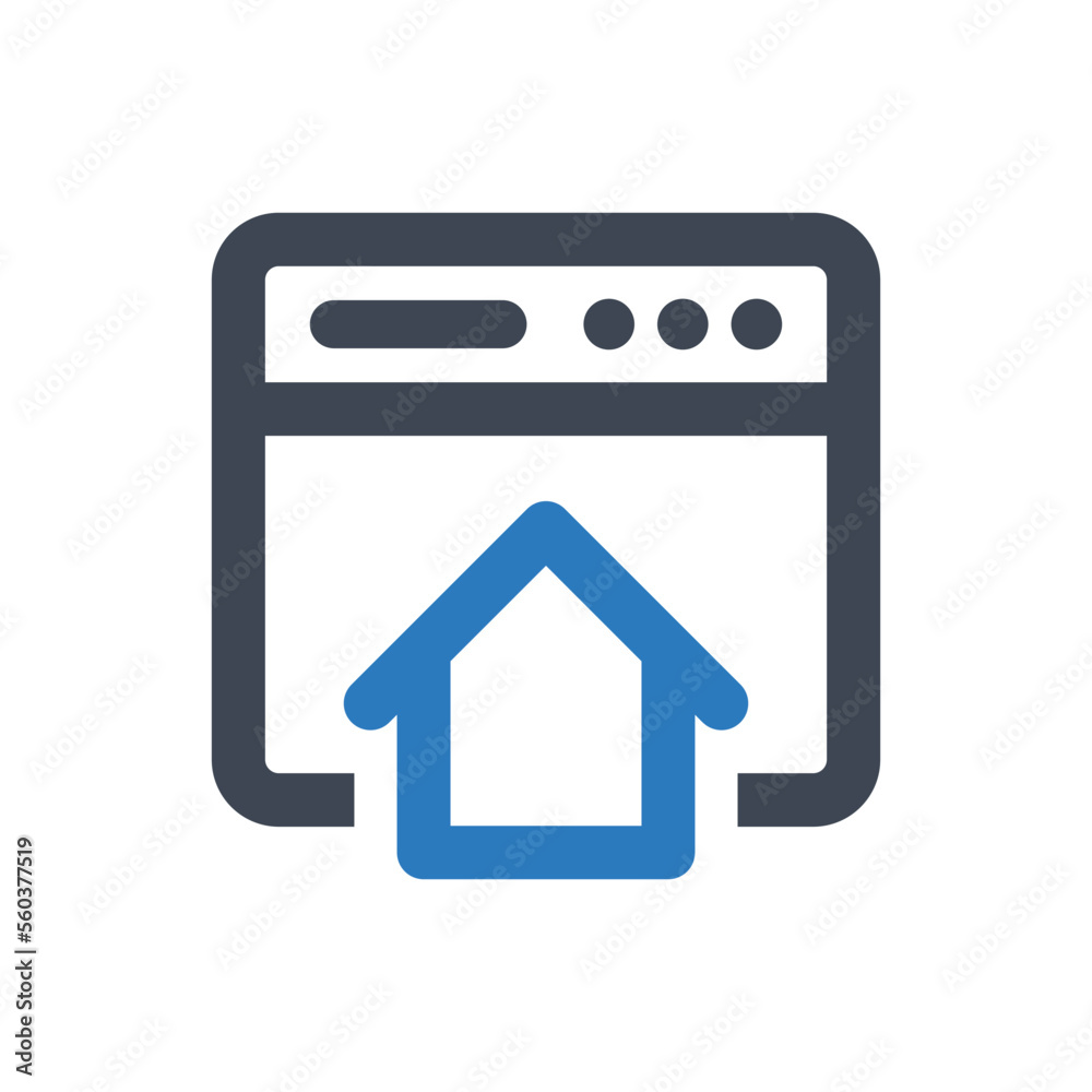 Homepage icon - vector illustration . Homepage, Web, Browser, Home, Website, Page, Internet, site, line, outline, icons . Homepage icon - vector illustration . Homepage, Web, Browser, Home, Website, Page, Internet, site, line, outline, icons .