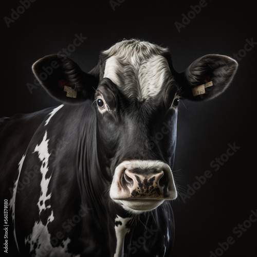 Farmyard Cows-Generative AI