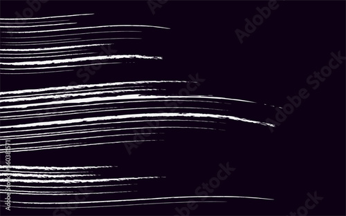 Lines of artistic hand drawn grunge strokes. for wall decoration, as postcard or brochure design, vector illustration
