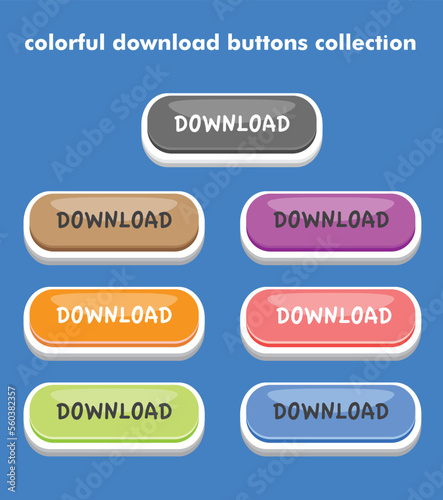 cta web button collection	