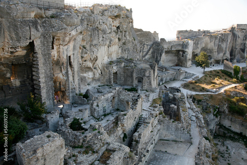 The Citadel also known as the Ville Morte in Les Baux de Provence, Bouches-du-Rh?ne, Provence, France. photo