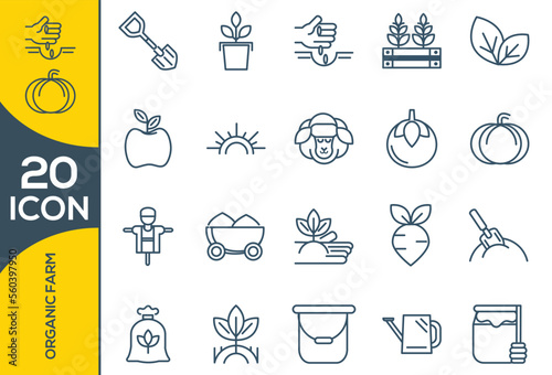 ORGANIC ICON SET DESIGN