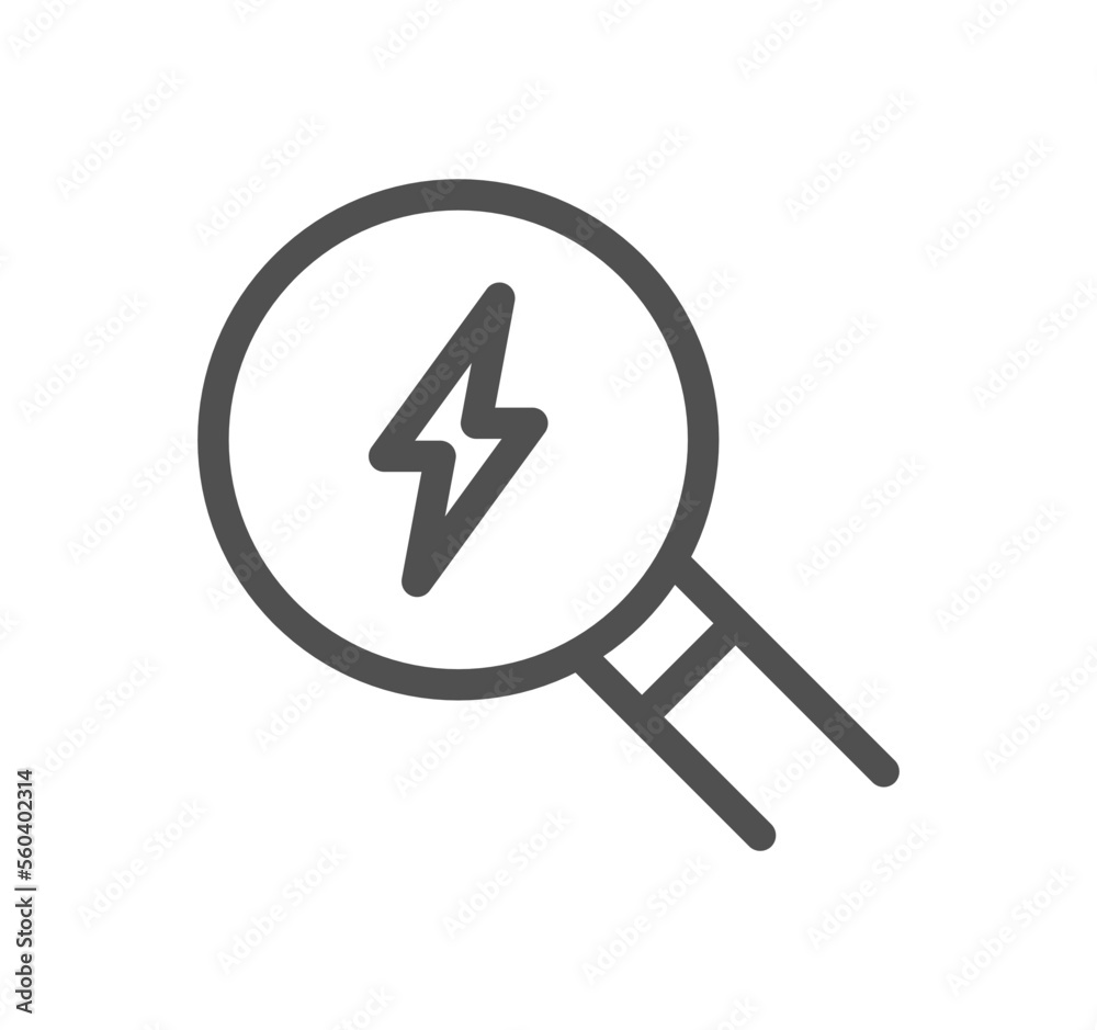 Energy related icon outline and linear vector. Energy related icon outline and linear vector.