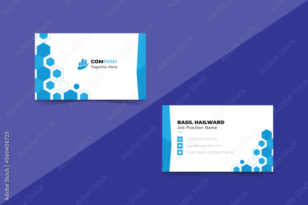 Business Card Template Design Business Card Template Design