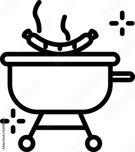 Barbeque Vector Icon
