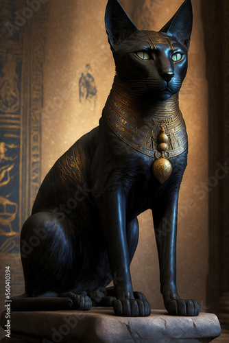 Portrait of an ancient Egyp...