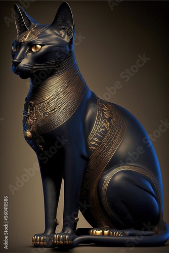Portrait of an ancient Egyp...