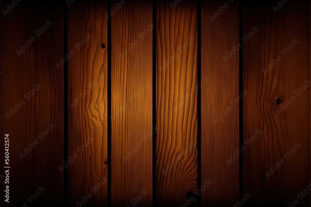 Obraz premium Light Wood Board Generative AI